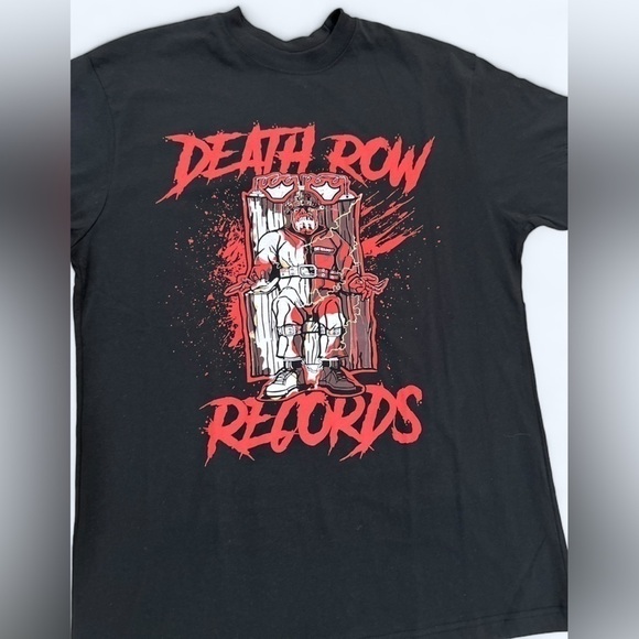 NWT Death Row Records Blood Chair Tee - Picture 2 of 5